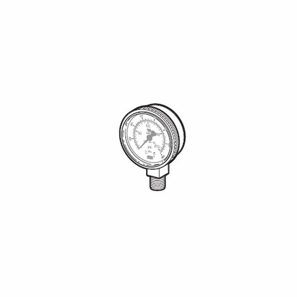 9891-21B Inlet Gauge with LP & HP