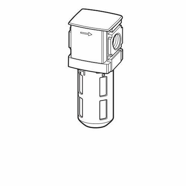 Picture of Allegro 9820-06 5 Micron Filter Regulator with Manual Drain LP