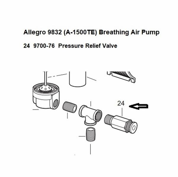 9700-76 Pressure Relief Valve