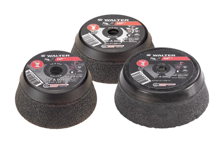 12A004 4 x 0.62 in.-11 HP Cup Grinding Wheel - Arbor