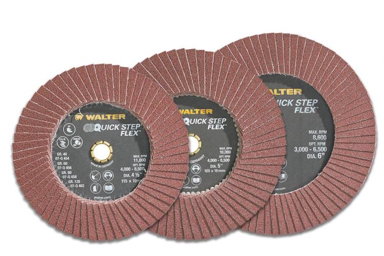 07Q456 4.5 in. Quick-Step Flex Flap Disc - 60 Grit