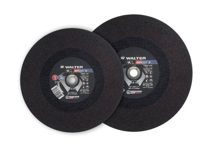 10A123 12 x 0.12 x 1 in. Ripcut II Cut Off Wheel - Arbor Type 1