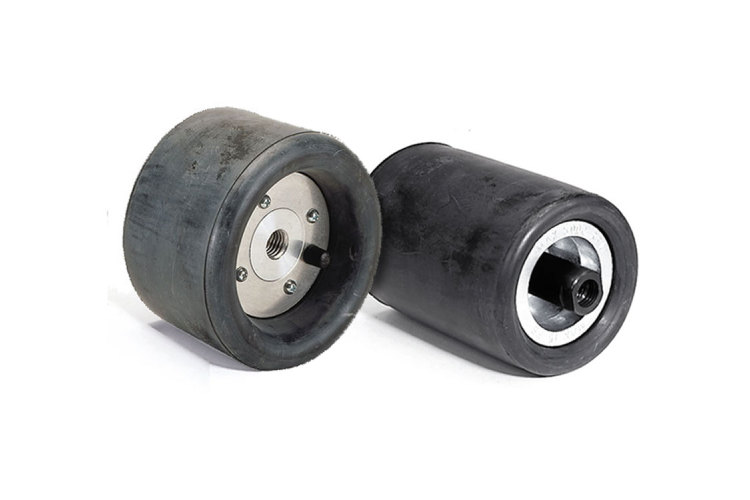 07F037 3.5 x 5 x 0.625-11 in. Arbor Pneumatic Drum