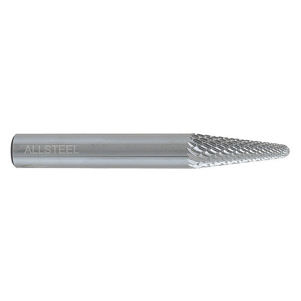ALLSTEEL Carbide Burr SL-3, Non-Ferrous Cut (01W336)