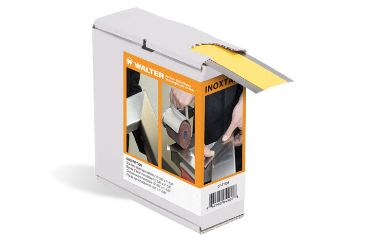 Walter Inox Tape, 30'X3/4"x0.01" SSD with 07T100 (07T105)