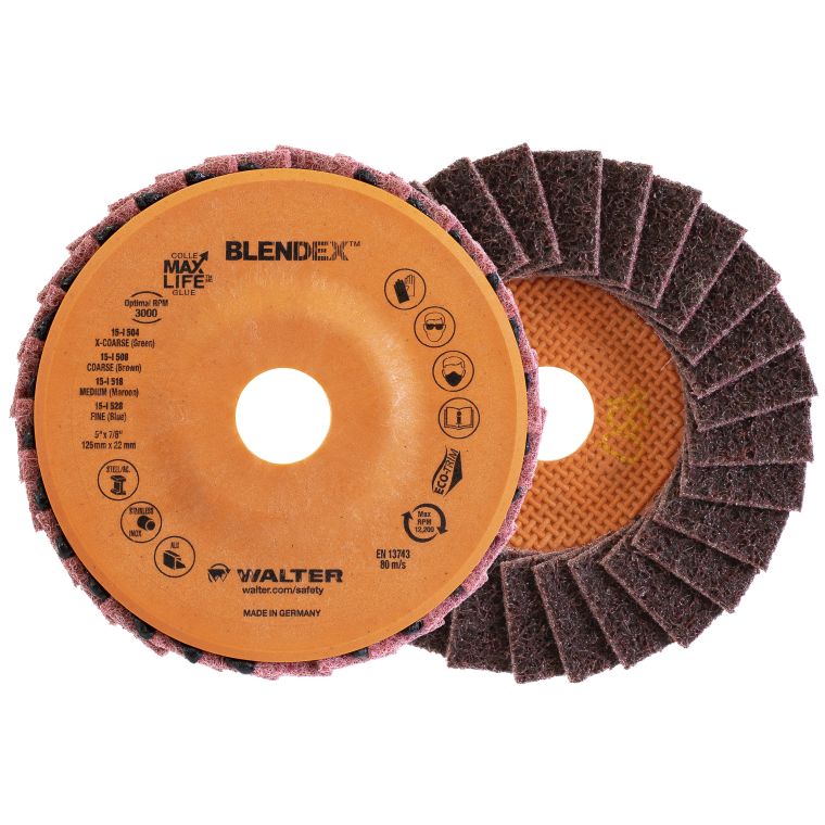 15I518 5 x 0.88 in. Blendex Medium Flap Disc