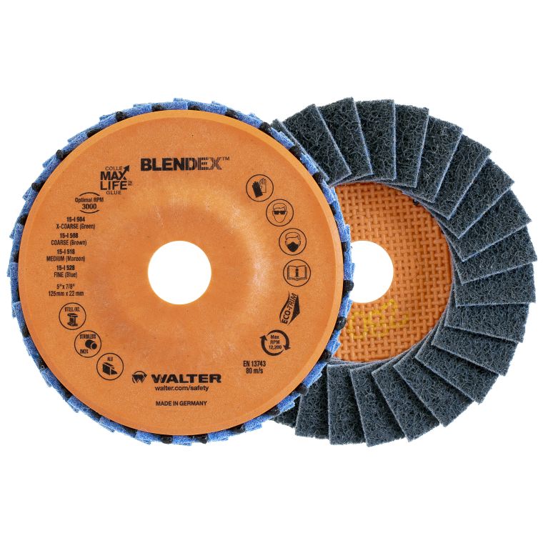 15I528 5 x 0.88 in. Blendex Fine Flap Disc