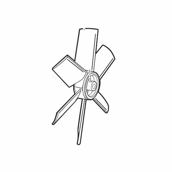 9515-14 Fan - 6 Blade & 16 in. Blower