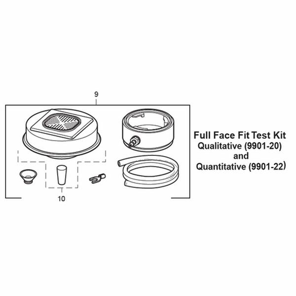 9901-22 Quant Fit Test Full Mask for 9901