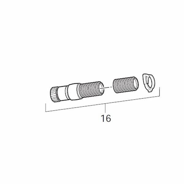 9909-01A Heavy Duty Downtube Assembly