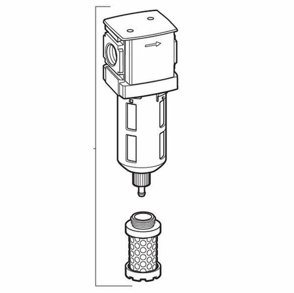 Picture of Allegro 9875-05 3rd Stage Carbon Filter Assembly