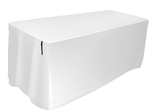 USDJ5TCW 5 ft. Table Cover- White