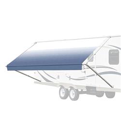 Picture of ALEKO  13&apos;X8&apos; Retractable RV or Home Patio Canopy Awning  Blue Fade Color