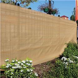 Picture of ALEKO PLK06150SBEIGE Outdoor Fence Screen  5&apos; X 50&apos; Privacy Fencing Windscreen Beige