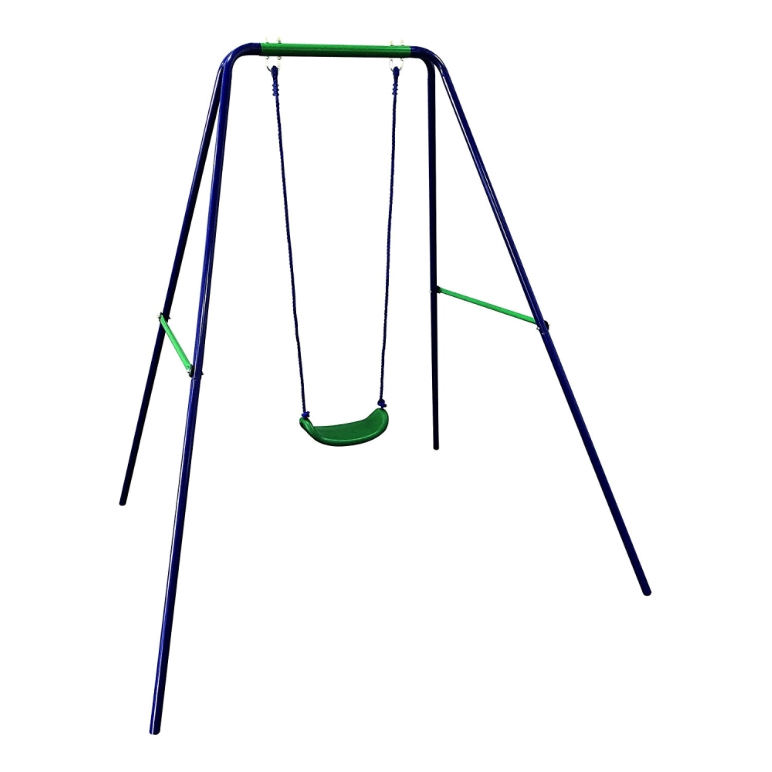 Picture of Aleko BSW01-UNB Child Toddler Swing Sturdy Outdoor Swing Seat&#44; Blue