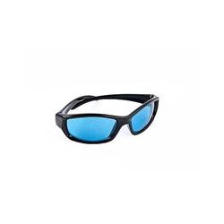 Picture of Aleko GLASSES-UNB Force Military Ballistic Safety Glasses with Black Frame Blue Diamond Lens