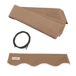 FAB16X10SAND31 Awning Fabric Replacement 16x10 Ft for Retractable Awning  SAND