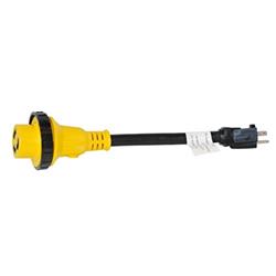 Picture of Aleko RV15AM30AFND-UNB 1 ft. RV Detachable Marine Cord - 15A Male to 30A Female
