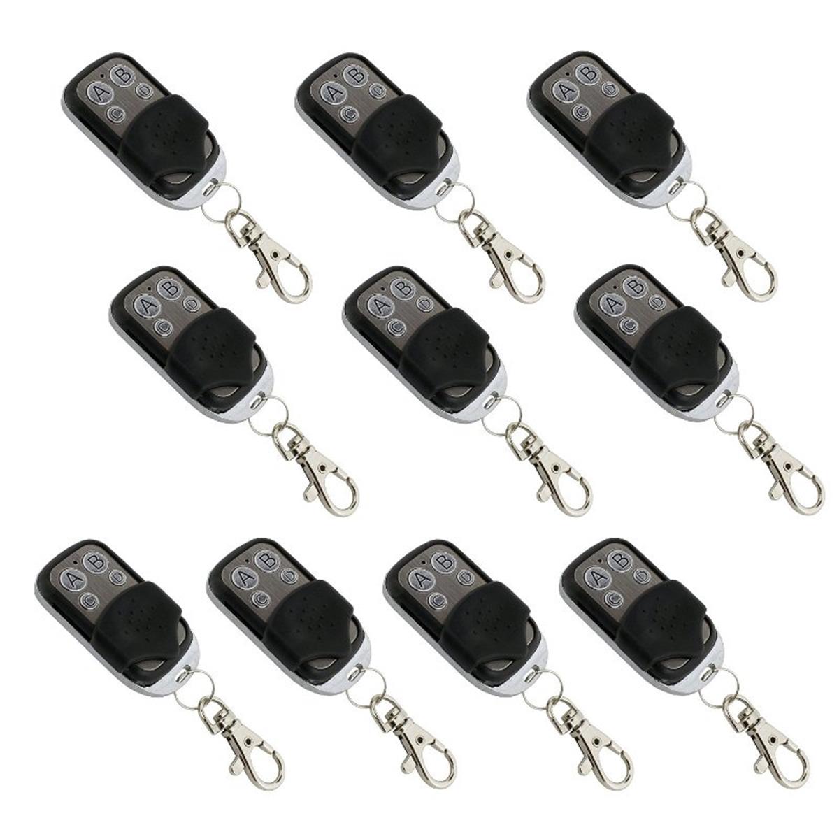 10LM124-UNB Remote Control for Gate Opener 4-Channel Remote Transmitter - Lot of 10 -  ALEKO