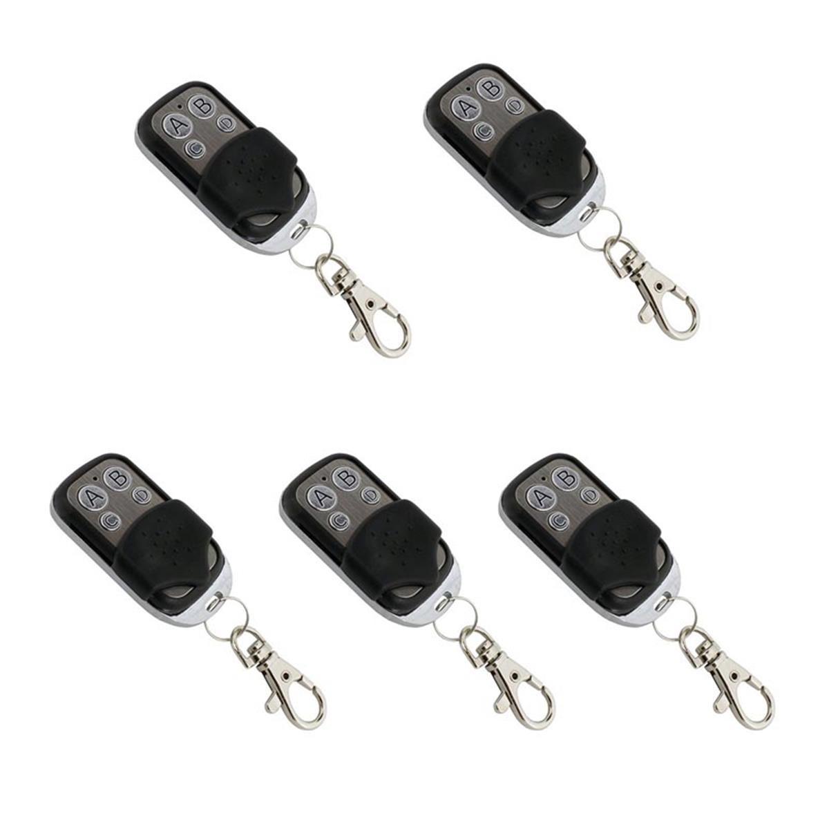 5LM124-UNB Remote Control for Gate Opener 4-Channel Remote Transmitter - Lot of 5