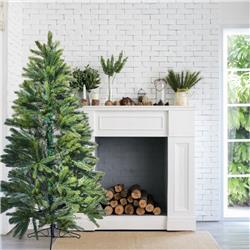 Picture of Aleko CT6FT008-UNB 6 ft. Premium Artificial Holiday Christmas Tree&#44; Green