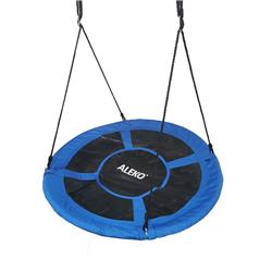 Picture of Aleko SC03-UNB 47 in. Outdoor Saucer Platform Swing with Adjustable Hanging Ropes&#44; Blue