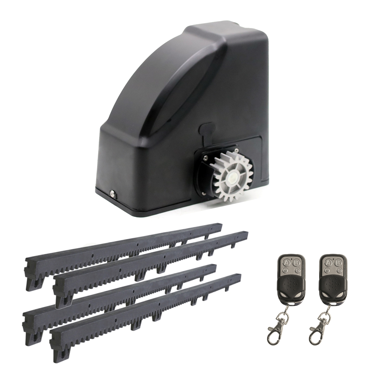 AR500NOR-UNB 1300 lbs Unit Only Gear Rack Driven Opener for Sliding Gate