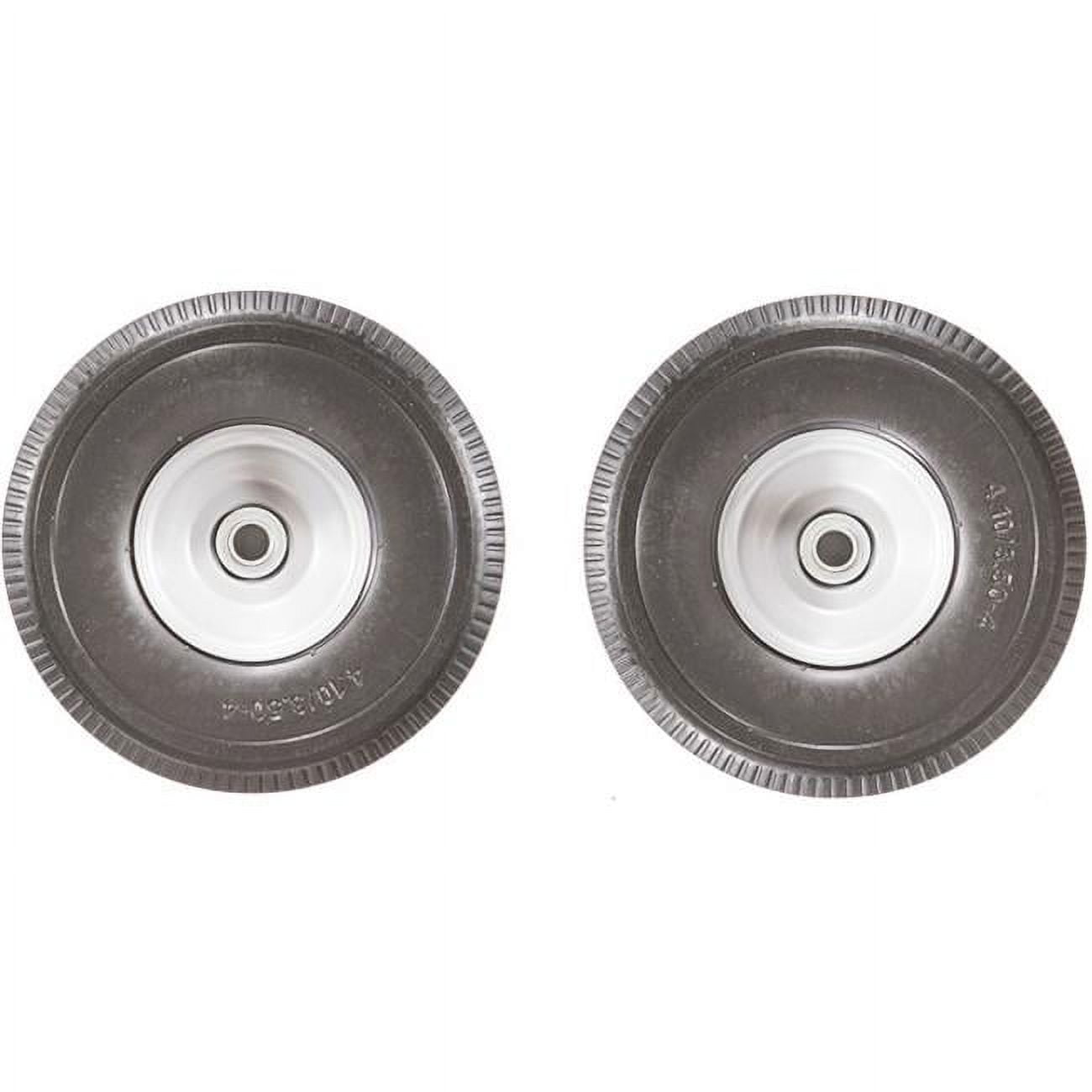 Picture of Kahuna Wagons CRT003 10 in. Flat Free Tire - 0.62 in. & 0.75 in. Bearings