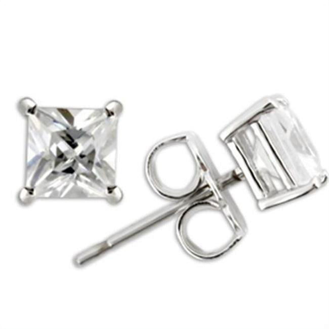 Picture of Alamode 0W159 Women Rhodium 925 Sterling Silver Earrings with AAA Grade CZ in Clear