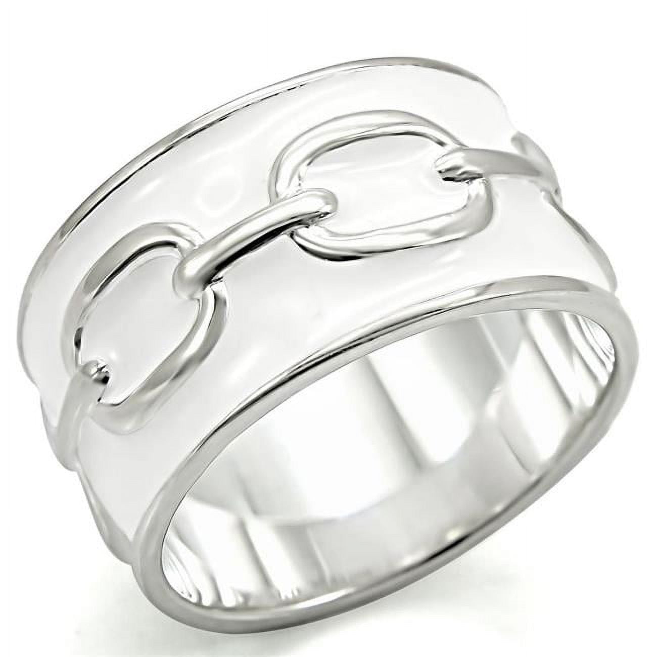 Picture of Alamode LOS377-10 Women Silver 925 Sterling Silver Ring with No Stone in No Stone - Size 10