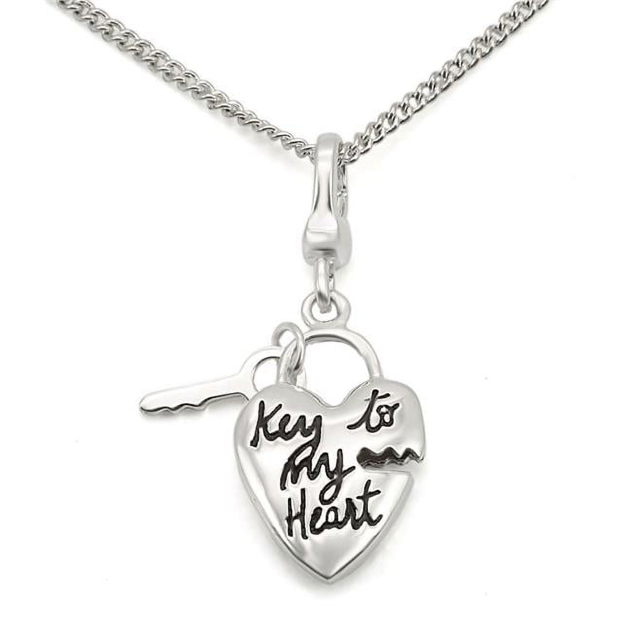Picture of Alamode LOS430-18 Women Silver 925 Sterling Silver Chain Pendant with No Stone in No Stone - 18 in.