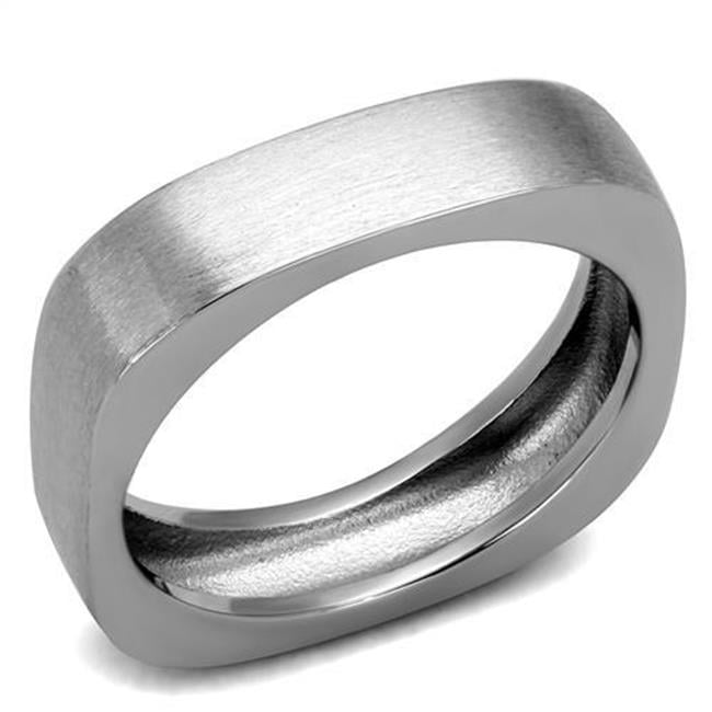 TK2668-12 Men High Polished Stainless Steel Ring with No Stone in No Stone - Size 12