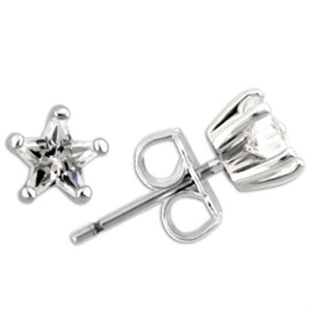 Picture of Alamode 0W157 Women Rhodium 925 Sterling Silver Earrings with AAA Grade CZ in Clear