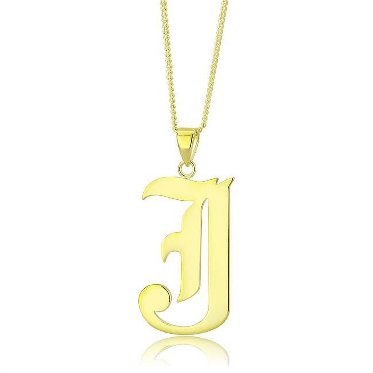 Picture of Alamode LO230-16 Women Gold Brass Chain Pendant with No Stone in No Stone - 16 in.