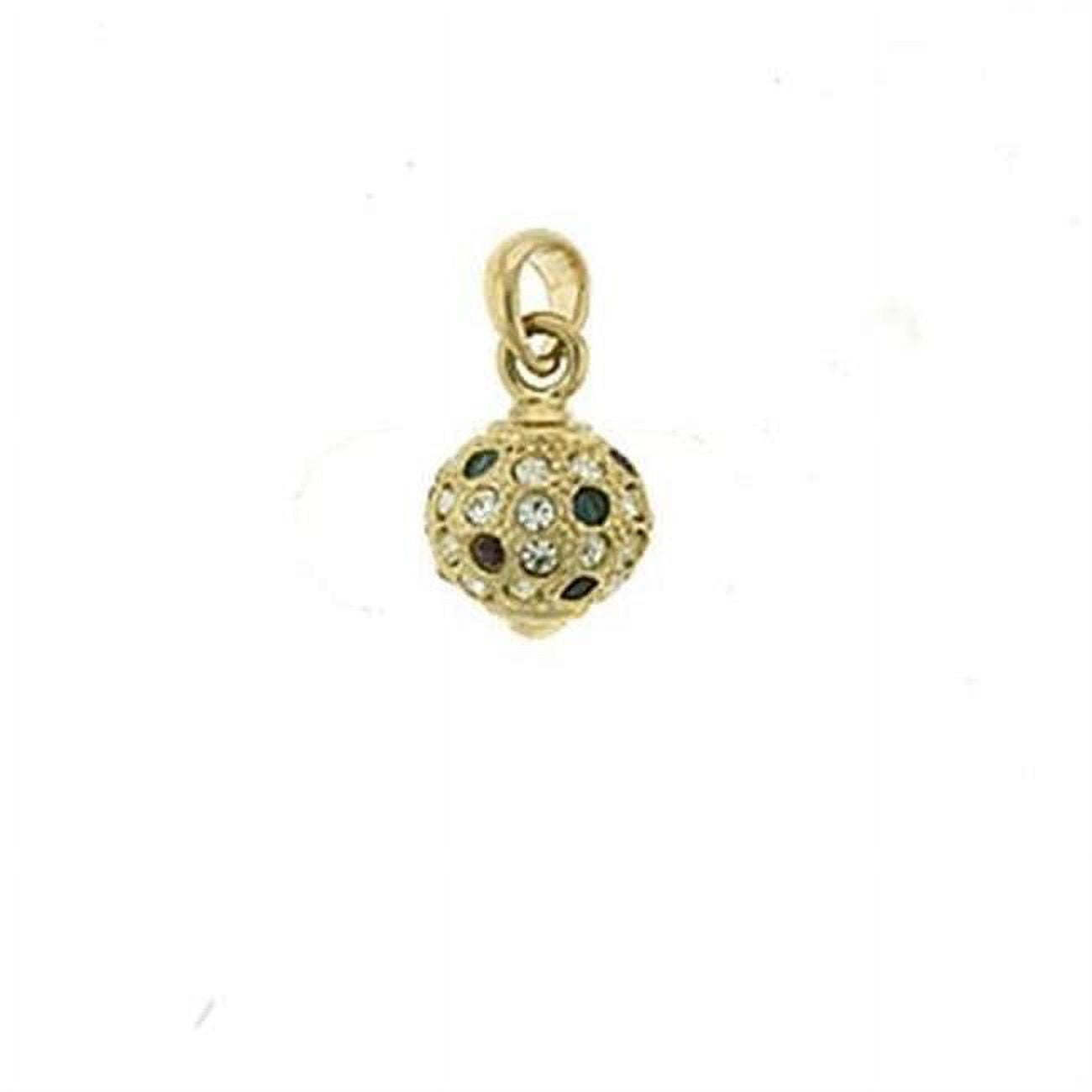 Picture of Alamode LOA393 Women Gold Brass Pendant with Top Grade Crystal in Multi Color