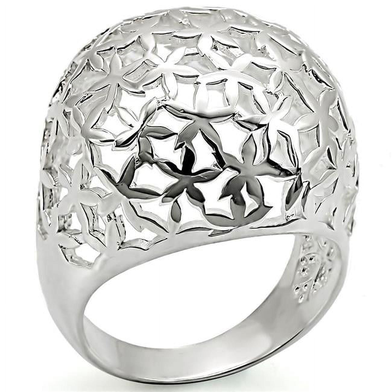 Women Silver 925 Sterling Silver Ring with No Stone in No Stone - Size 8