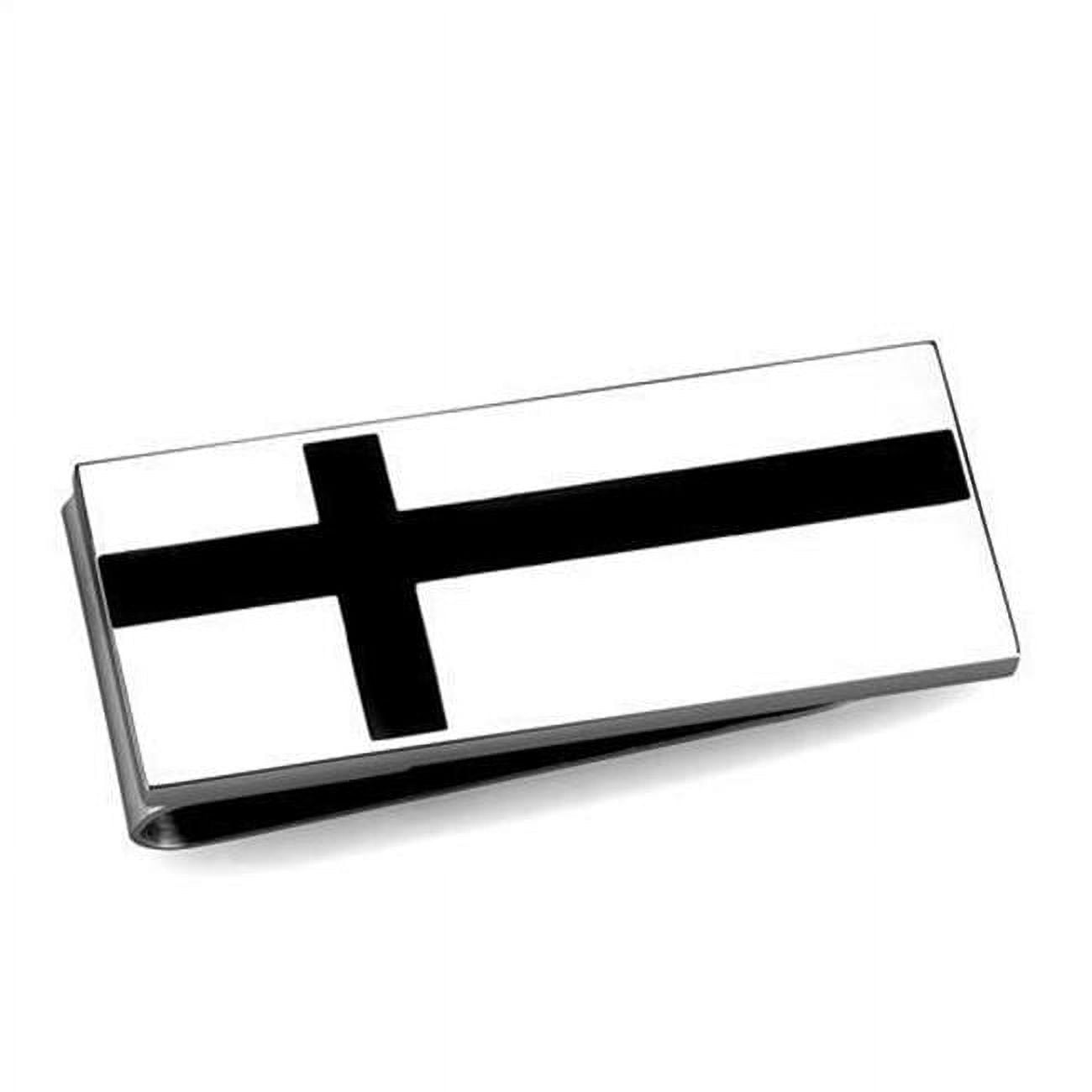 Picture of Alamode TK2090 Men High Polished Stainless Steel Money Clip with No Stone in No Stone