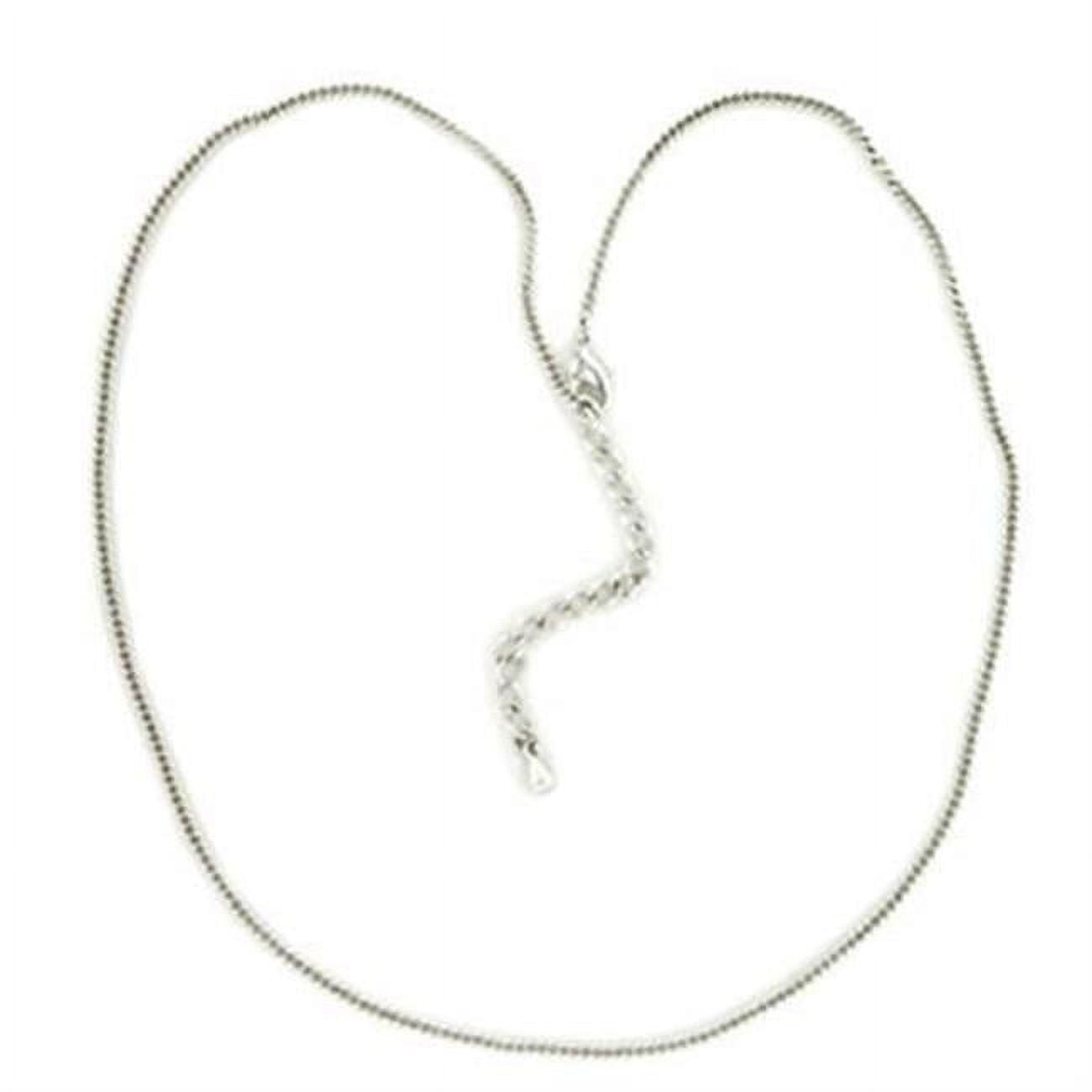 Picture of Alamode 8X113-16 Women Silver Brass Chain with No Stone in No Stone - 16 in.