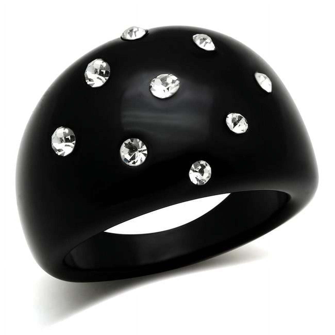 Women Resin Ring with Synthetic in Multi Color - Size 7