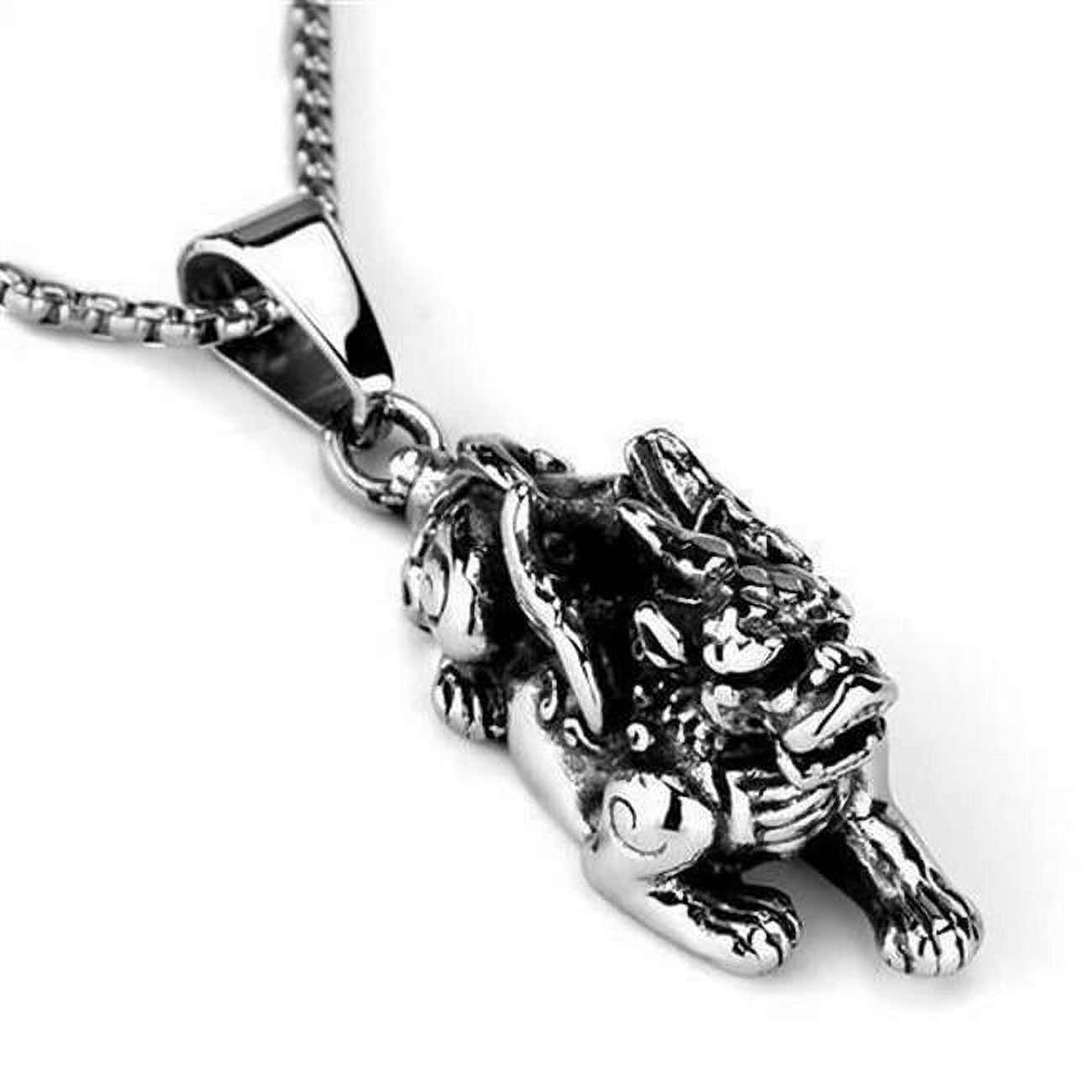 Picture of Alamode TK1998-20 20 in. High Polished No Plating Stainless Steel Necklace with No Stone