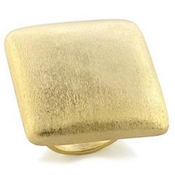 Picture of Alamode 9W179-6 Gold Brass Ring with No Stone, Size 6