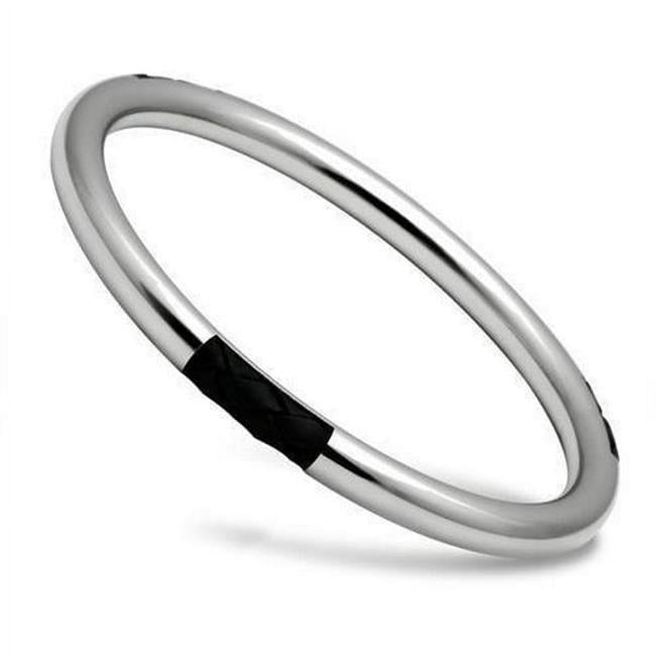 Picture of Alamode TK404-8 8 in. High Polished No Plating Stainless Steel Bangle with No Stone