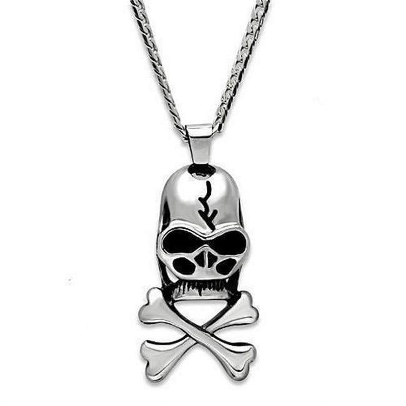 Picture of Alamode TK457-22 22 in. High Polished No Plating Stainless Steel Necklace with No Stone