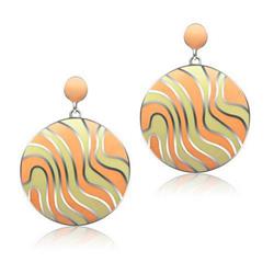 Picture of Alamode TK280 High Polished No Plating Stainless Steel Earrings with No Stone