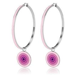 Picture of Alamode TK271 High Polished No Plating Stainless Steel Earrings with No Stone
