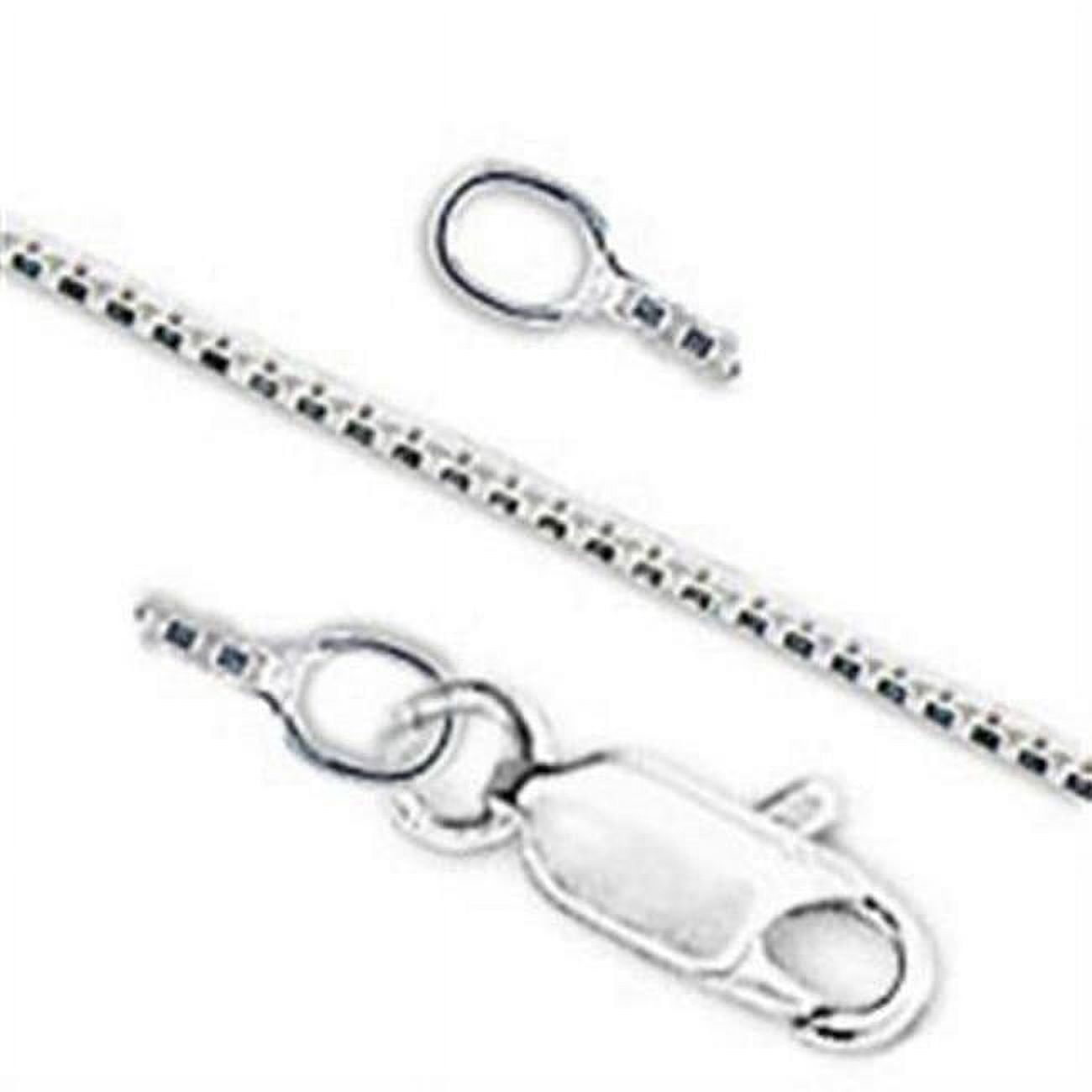Picture of Alamode 5X001-18 18 in. High-Polished 925 Sterling Silver Chain with No Stone
