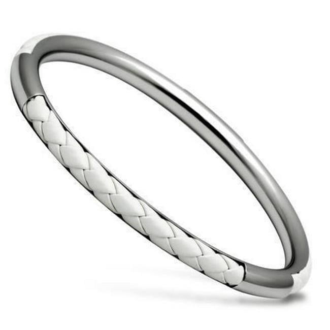 Picture of Alamode TK405-8 8 in. High Polished No Plating Stainless Steel Bangle with No Stone