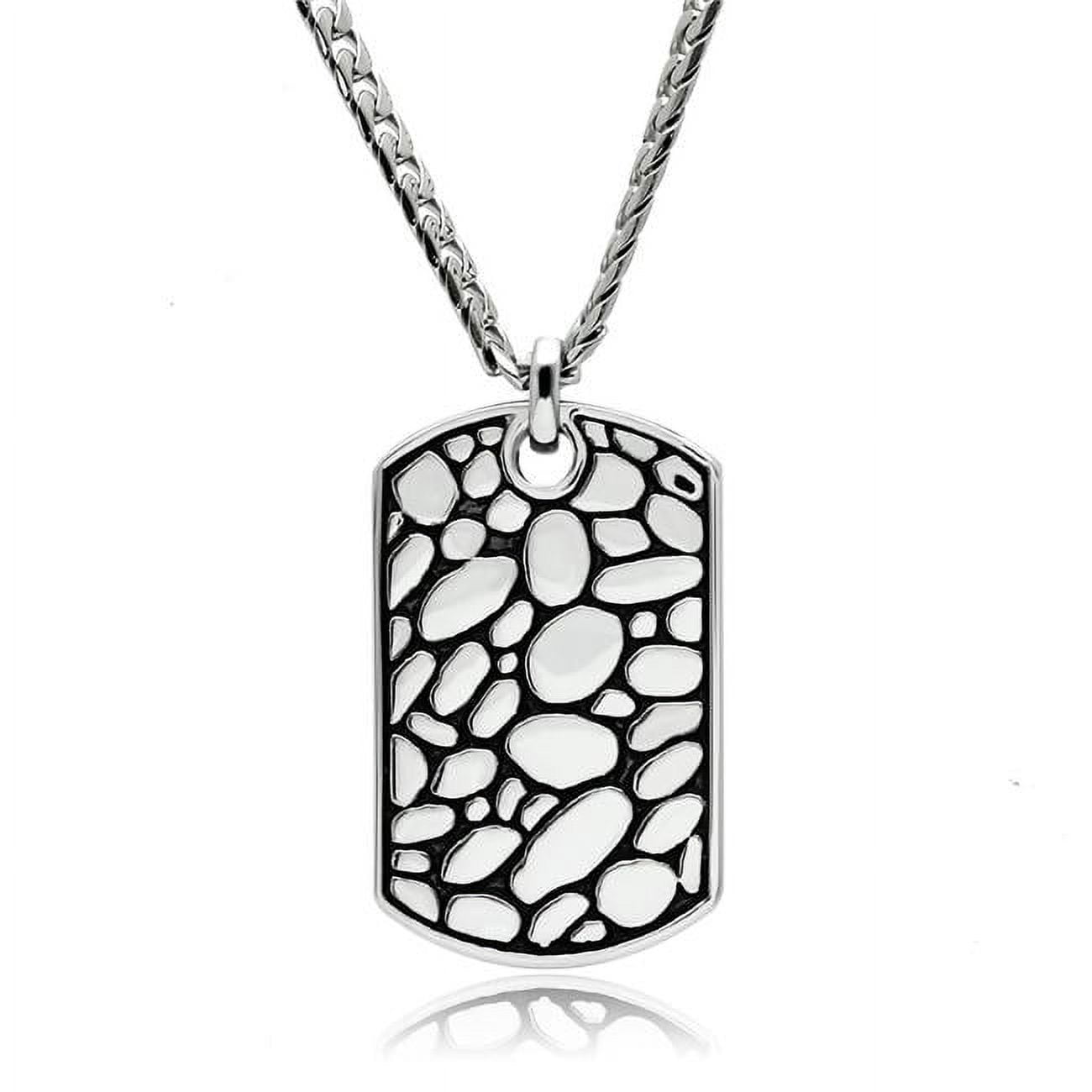 Picture of Alamode TK556-20 20 in. High Polished No Plating Stainless Steel Necklace with No Stone