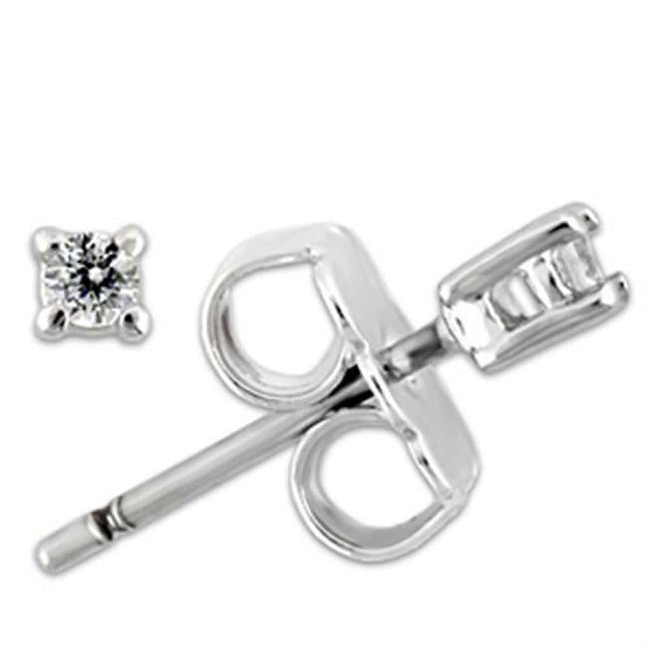 Picture of Alamode 0W168 Women Rhodium 925 Sterling Silver Earrings with AAA Grade CZ in Clear