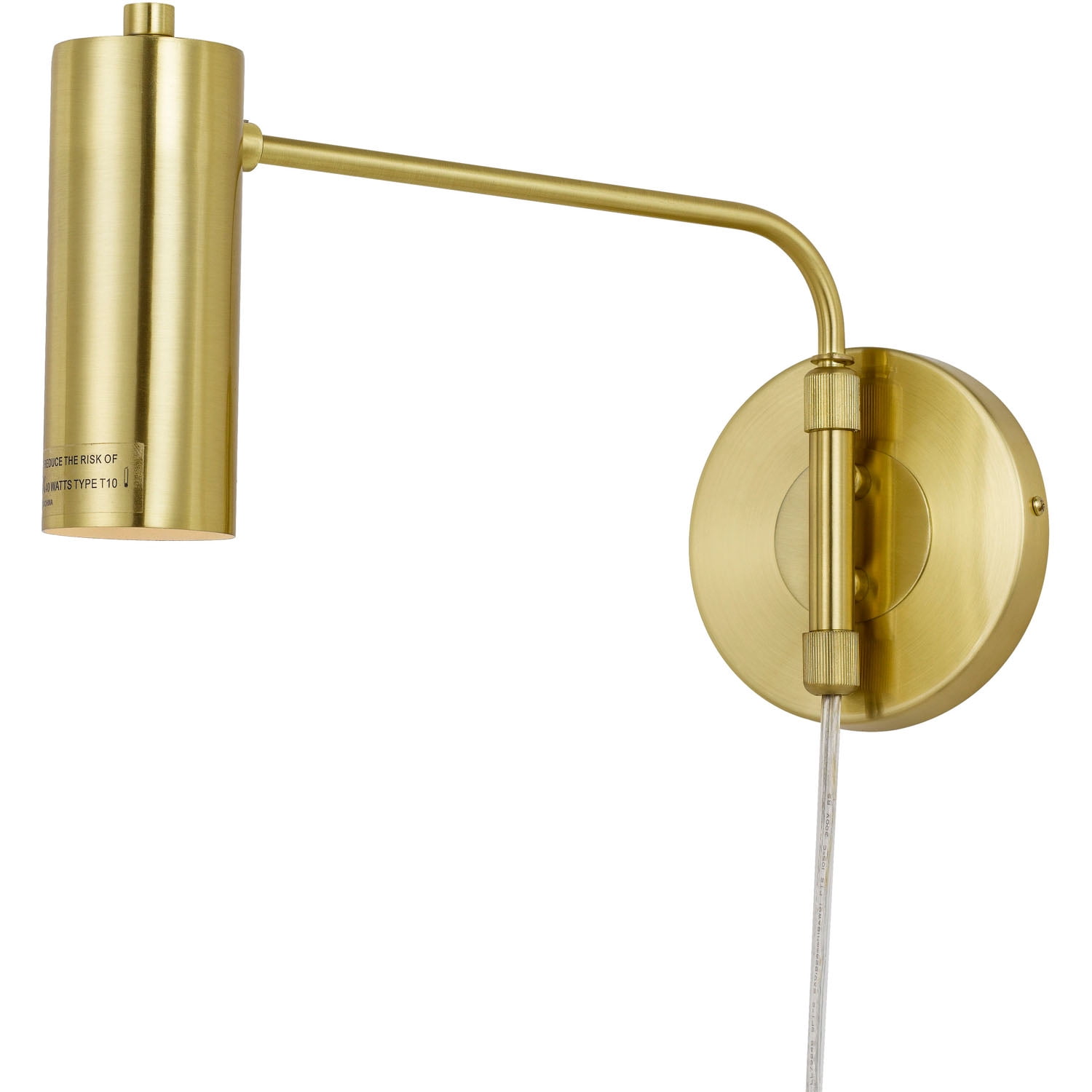 Picture of AF Lighting 9115-1W Aurelian Wall Sconce 1-40W Edison Bulb Hardwire or Plug - 8 x 5 x 14 in.
